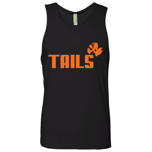 T-Shirts Black / S Tails Men's Premium Tank Top