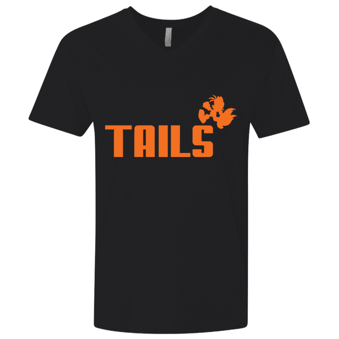 T-Shirts Black / X-Small Tails Men's Premium V-Neck