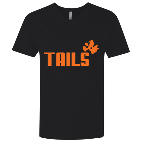 T-Shirts Black / X-Small Tails Men's Premium V-Neck