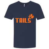 T-Shirts Midnight Navy / X-Small Tails Men's Premium V-Neck