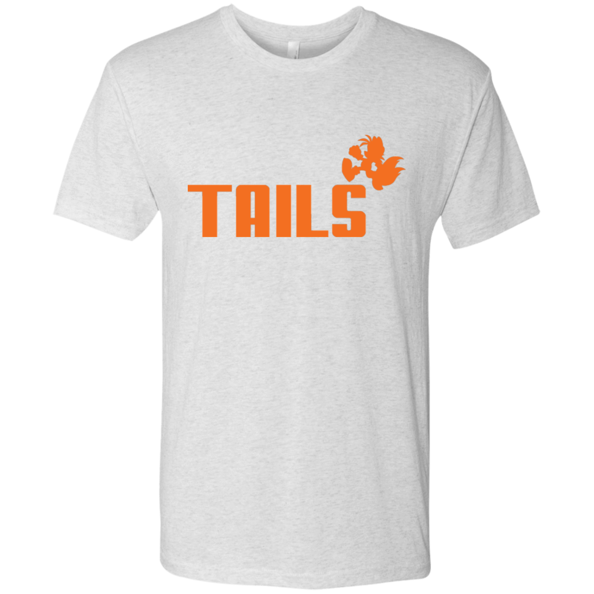 T-Shirts Heather White / S Tails Men's Triblend T-Shirt