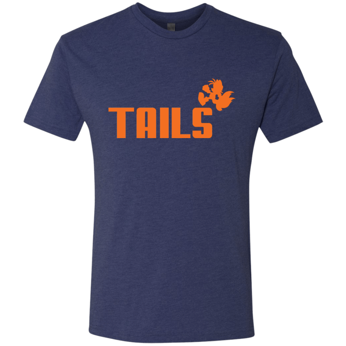 T-Shirts Vintage Navy / S Tails Men's Triblend T-Shirt