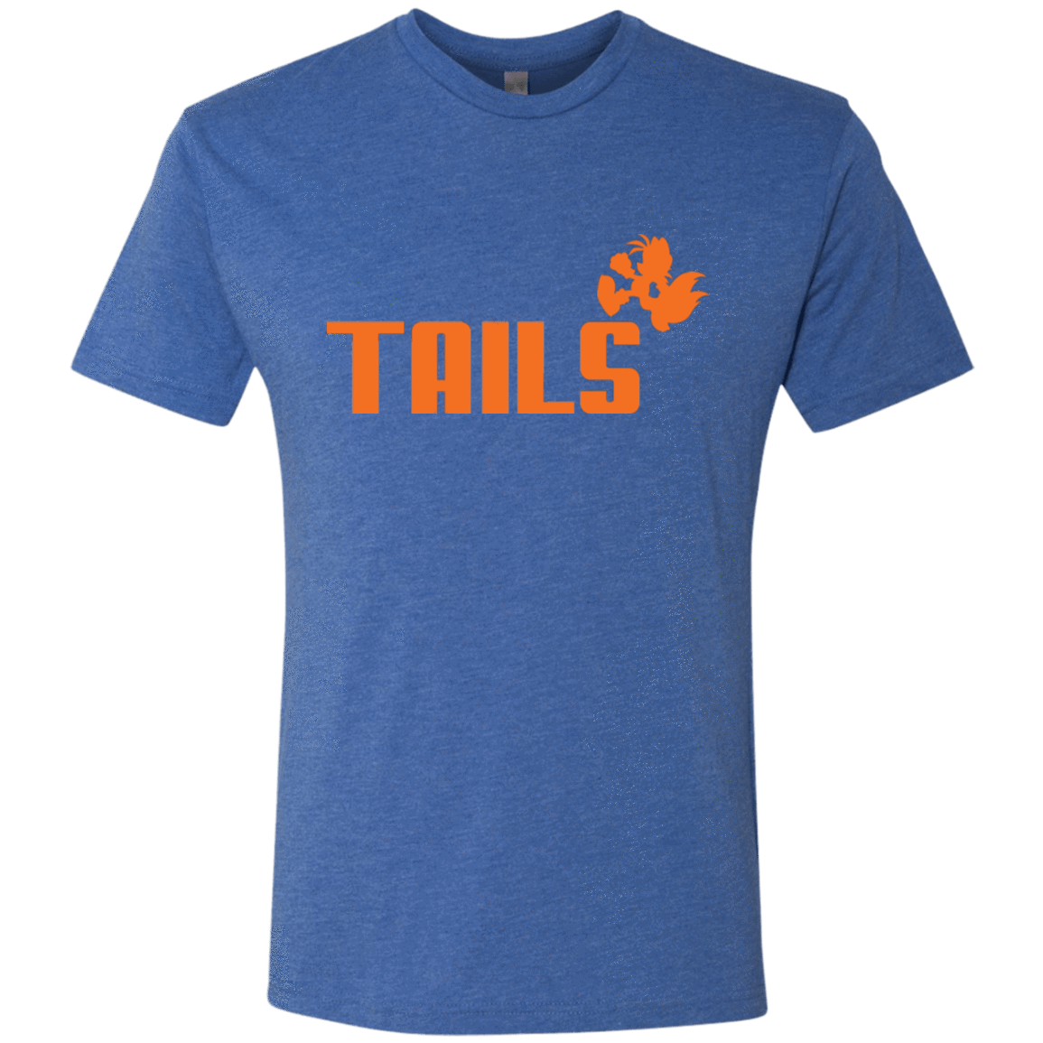 T-Shirts Vintage Royal / S Tails Men's Triblend T-Shirt