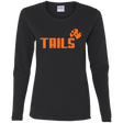T-Shirts Black / S Tails Women's Long Sleeve T-Shirt