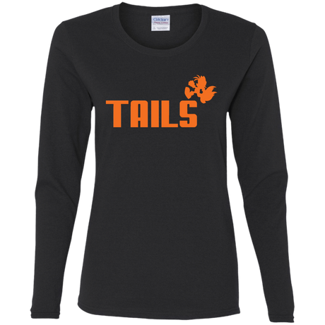 T-Shirts Black / S Tails Women's Long Sleeve T-Shirt