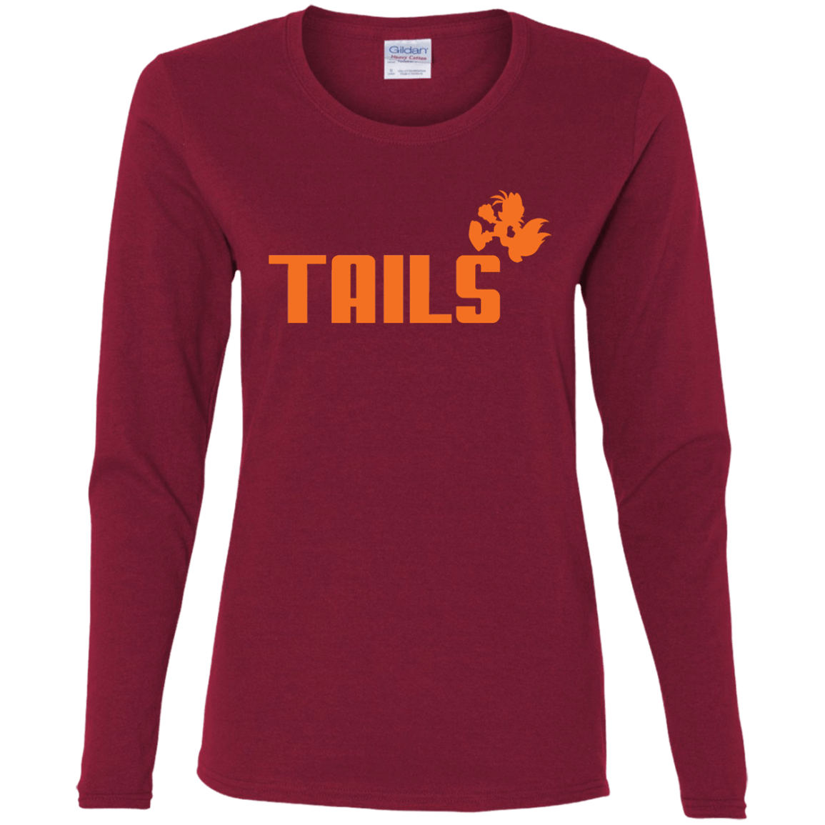 T-Shirts Cardinal / S Tails Women's Long Sleeve T-Shirt
