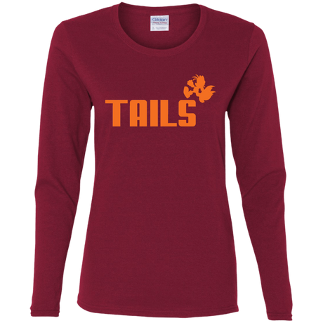 T-Shirts Cardinal / S Tails Women's Long Sleeve T-Shirt