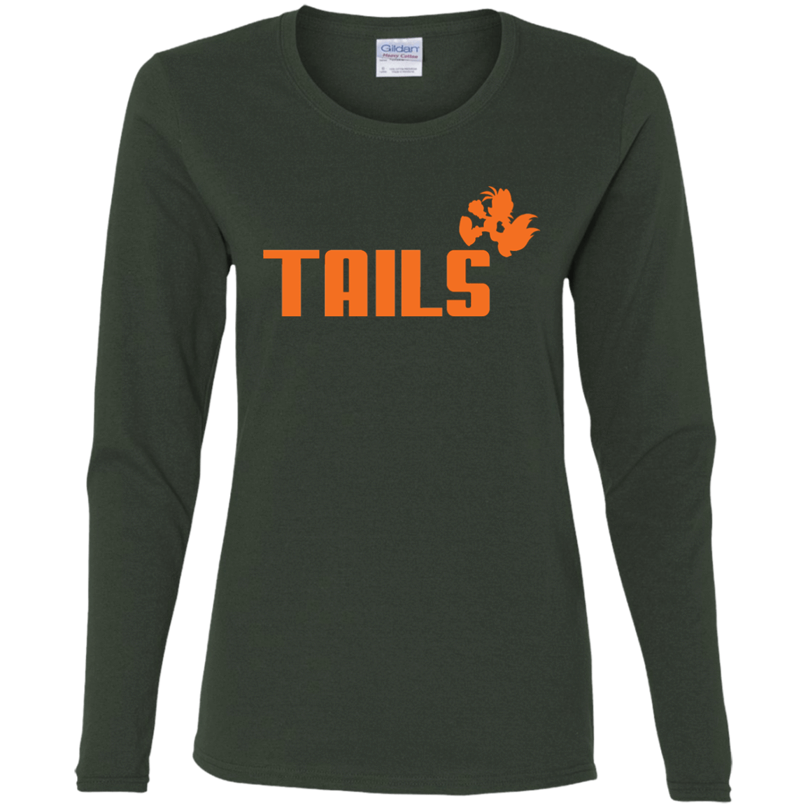 T-Shirts Forest / S Tails Women's Long Sleeve T-Shirt