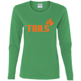 T-Shirts Irish Green / S Tails Women's Long Sleeve T-Shirt