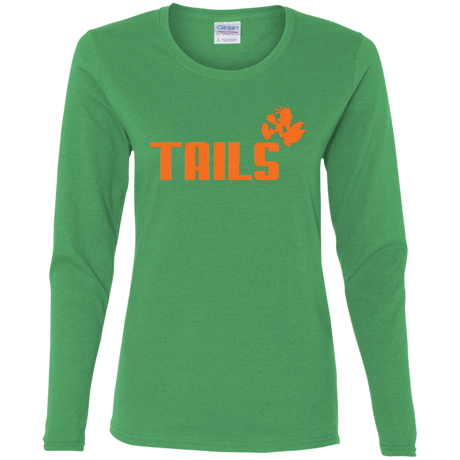 T-Shirts Irish Green / S Tails Women's Long Sleeve T-Shirt