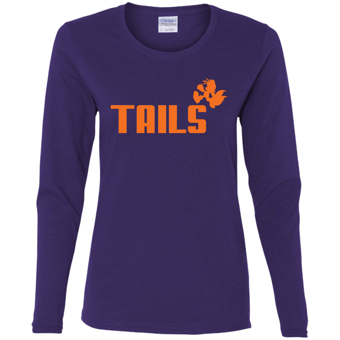 T-Shirts Purple / S Tails Women's Long Sleeve T-Shirt