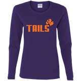 T-Shirts Purple / S Tails Women's Long Sleeve T-Shirt