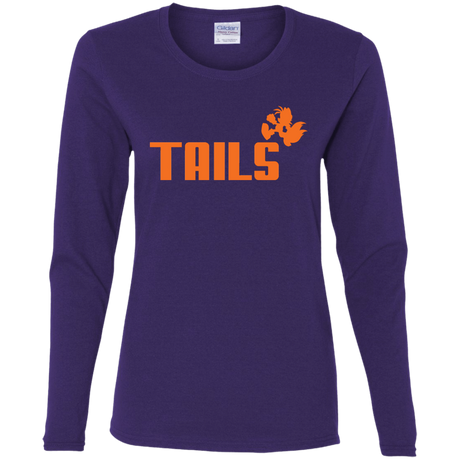 T-Shirts Purple / S Tails Women's Long Sleeve T-Shirt