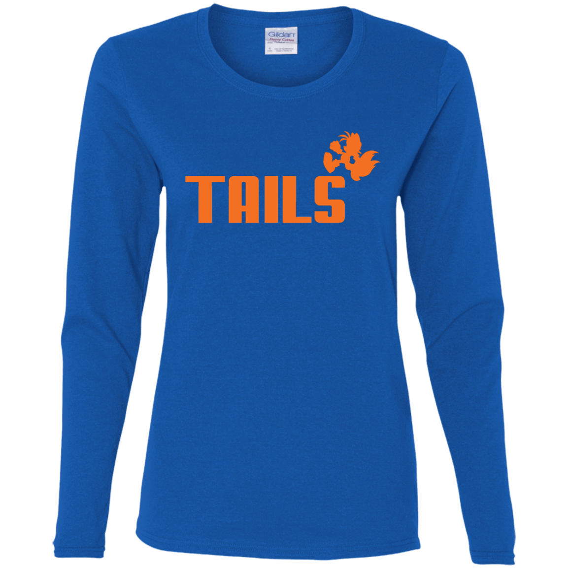 T-Shirts Royal / S Tails Women's Long Sleeve T-Shirt