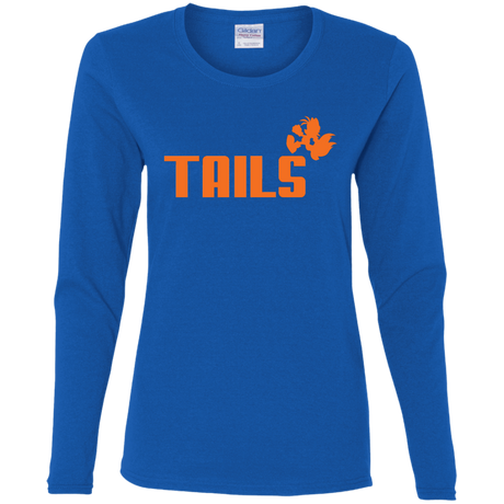 T-Shirts Royal / S Tails Women's Long Sleeve T-Shirt