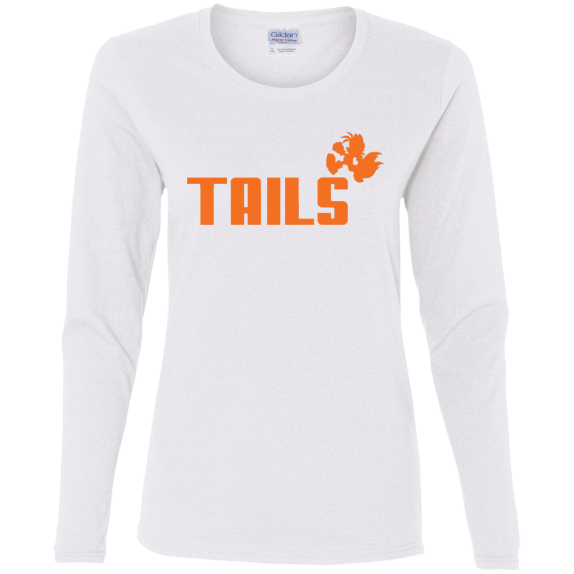 T-Shirts White / S Tails Women's Long Sleeve T-Shirt