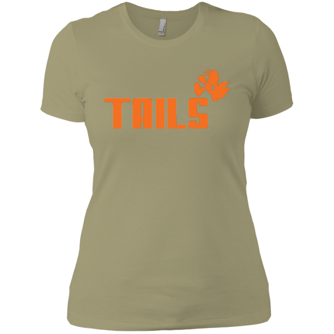 T-Shirts Light Olive / X-Small Tails Women's Premium T-Shirt
