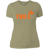 T-Shirts Light Olive / X-Small Tails Women's Premium T-Shirt