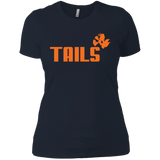 T-Shirts Midnight Navy / X-Small Tails Women's Premium T-Shirt
