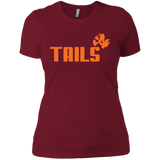 T-Shirts Scarlet / X-Small Tails Women's Premium T-Shirt