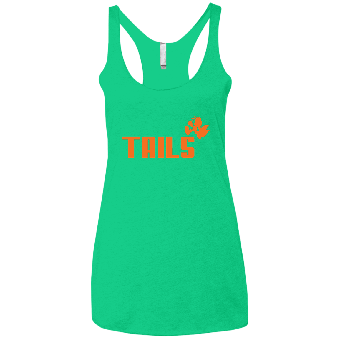 Tails Women's Triblend Racerback Tank
