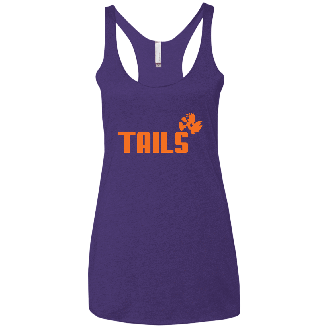 Tails Women's Triblend Racerback Tank