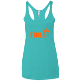 Tails Women's Triblend Racerback Tank