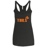 Tails Women's Triblend Racerback Tank