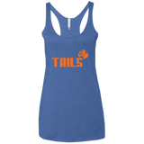 Tails Women's Triblend Racerback Tank