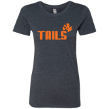 T-Shirts Vintage Navy / S Tails Women's Triblend T-Shirt