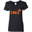 T-Shirts Black / S Tails Women's V-Neck T-Shirt