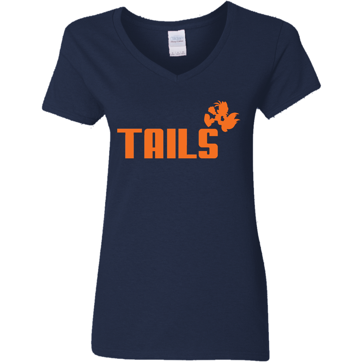 T-Shirts Navy / S Tails Women's V-Neck T-Shirt