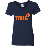 T-Shirts Navy / S Tails Women's V-Neck T-Shirt