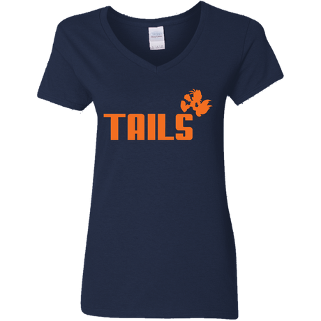 T-Shirts Navy / S Tails Women's V-Neck T-Shirt