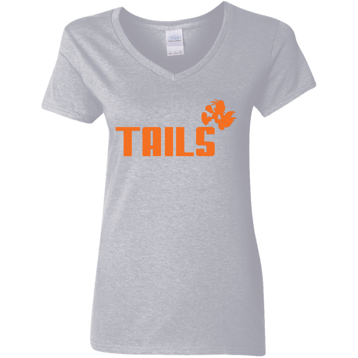 T-Shirts Sport Grey / S Tails Women's V-Neck T-Shirt