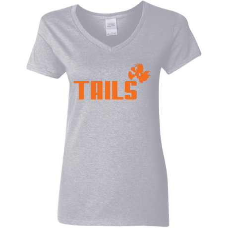 T-Shirts Sport Grey / S Tails Women's V-Neck T-Shirt