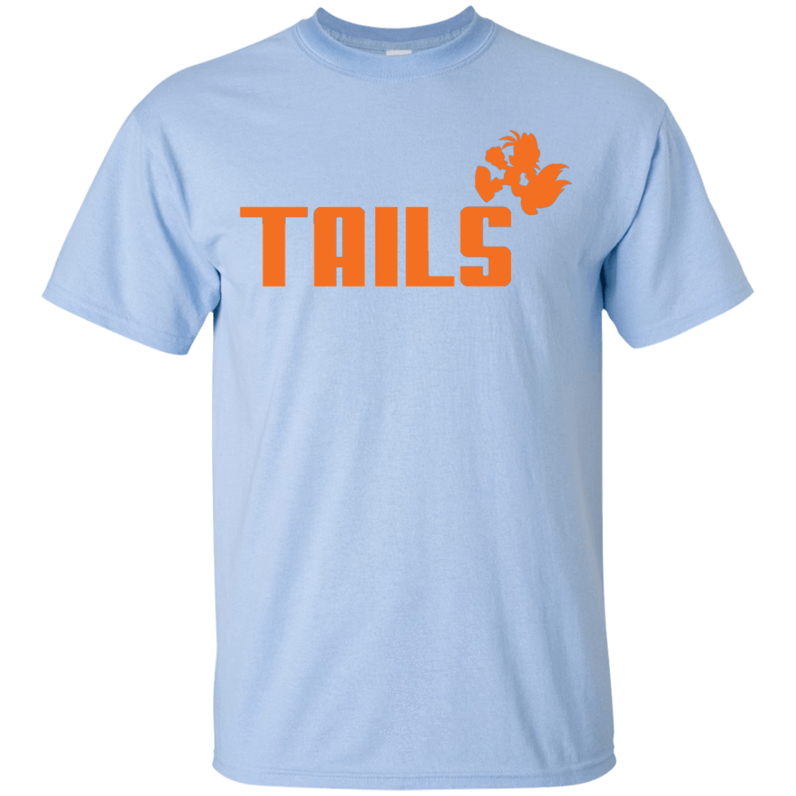 T-Shirts Light Blue / YXS Tails Youth T-Shirt