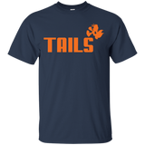 T-Shirts Navy / YXS Tails Youth T-Shirt