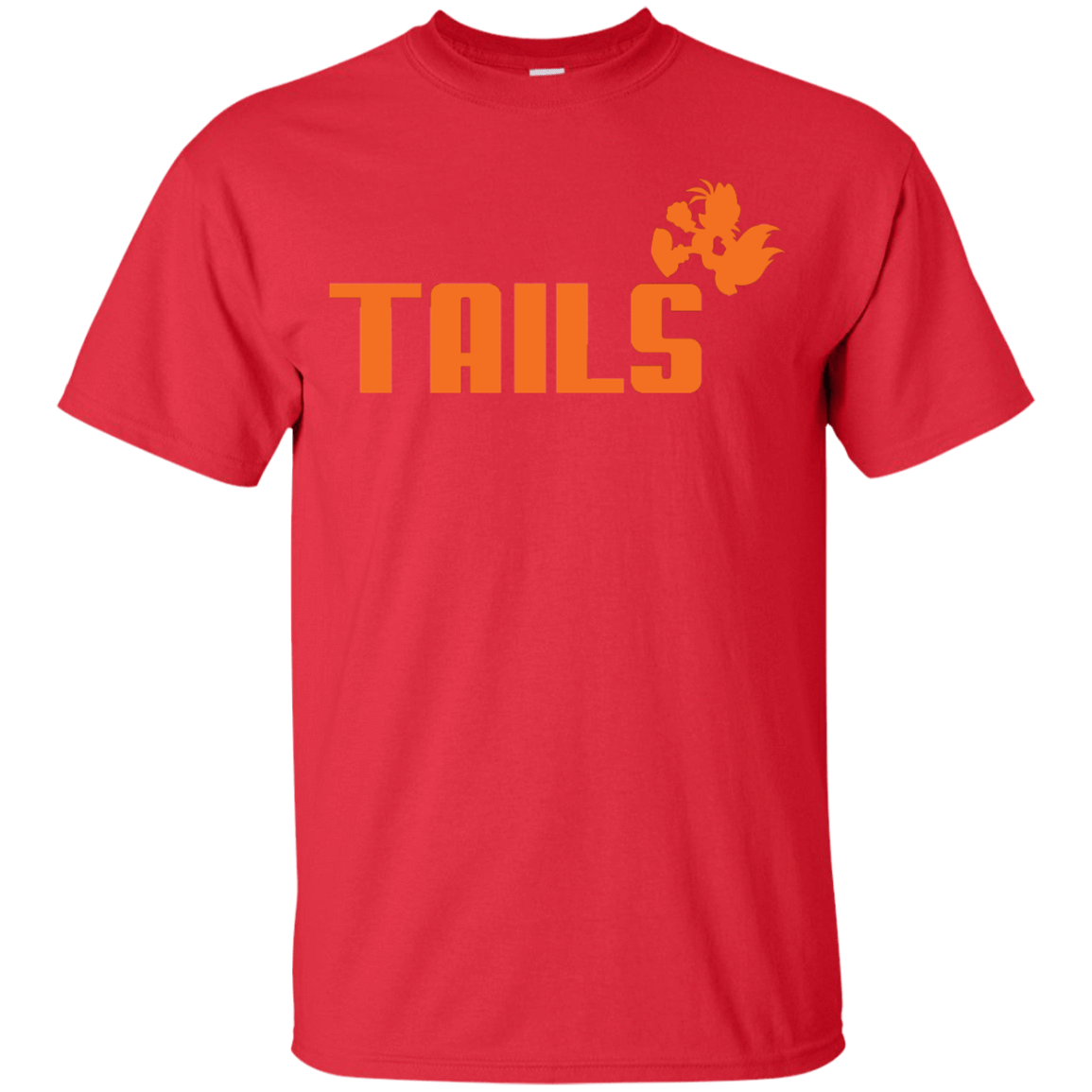 T-Shirts Red / YXS Tails Youth T-Shirt