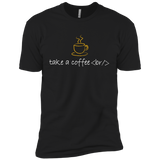 T-Shirts Black / YXS Take A Coffee Break Boys Premium T-Shirt