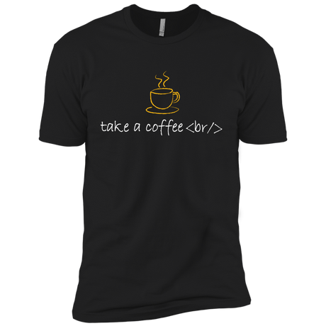 T-Shirts Black / YXS Take A Coffee Break Boys Premium T-Shirt
