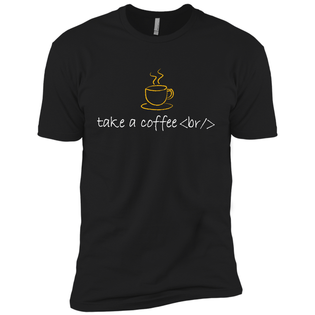 T-Shirts Black / YXS Take A Coffee Break Boys Premium T-Shirt