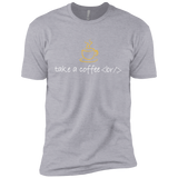 T-Shirts Heather Grey / YXS Take A Coffee Break Boys Premium T-Shirt