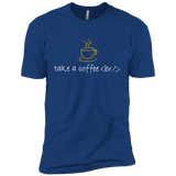 T-Shirts Royal / YXS Take A Coffee Break Boys Premium T-Shirt