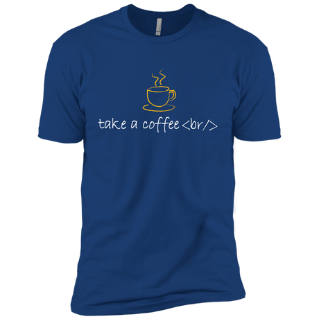 T-Shirts Royal / YXS Take A Coffee Break Boys Premium T-Shirt