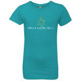 Take A Coffee Break Girls Premium T-Shirt