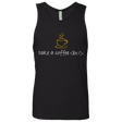 T-Shirts Black / Small Take A Coffee Break Men's Premium Tank Top