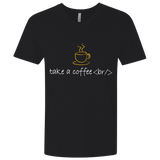 Take A Coffee Break Men's Premium V-Neck