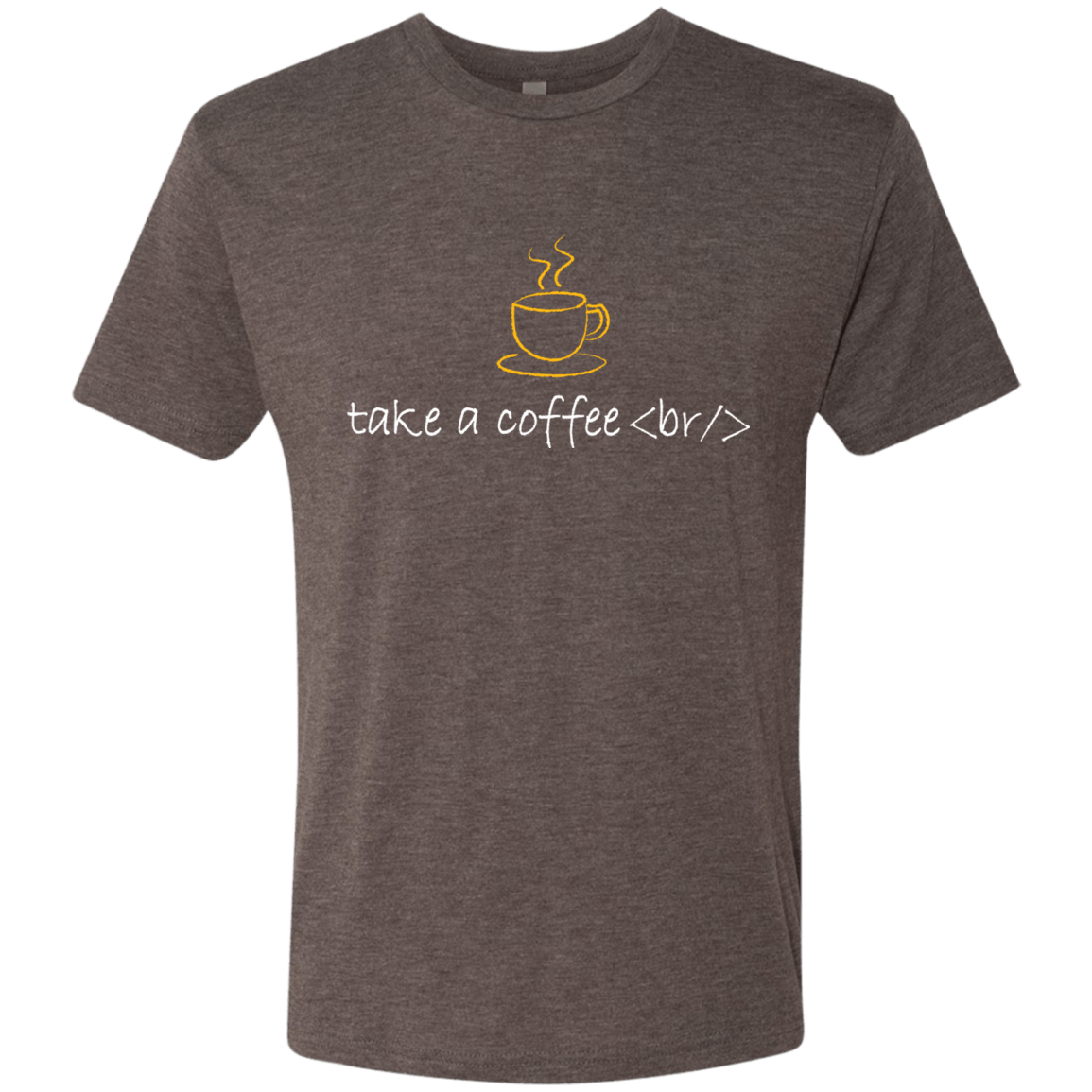 T-Shirts Macchiato / Small Take A Coffee Break Men's Triblend T-Shirt