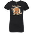 T-Shirts Black / YXS Take it Easy Girls Premium T-Shirt